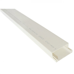 CANALETA BLANCA 40 X 16 NORMAL 2mts.