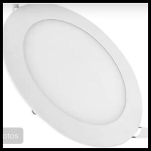 FOCO PANEL LED REDONDO EMBUTIDO 12W