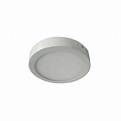FOCO LED REDONDO SOBREPUESTO  12 WTS. LUZ FRIA