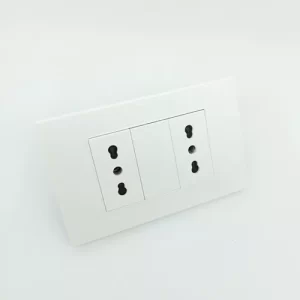Enchufe Doble 10/16A blanco